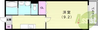 七朝辻【1階】の間取り