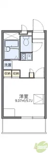 レオパレスエルザ1【2階】の間取り