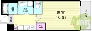ワコーレヴィータ新伊丹【2階】の間取り