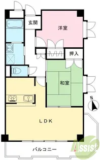 ALIVIO【5階】の間取り