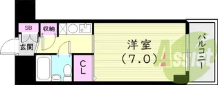 メルベールマウンテンヴィレッジ【314号室】の間取り