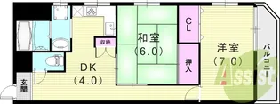 MAISON KOUMU【2階】の間取り