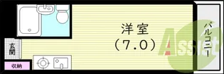 メゾン・ド・エル【4階】の間取り