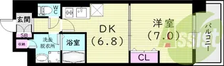 カーロアロッジオ【4階】の間取り