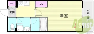 ヴェールシャルマン塚口【305号室】の間取り