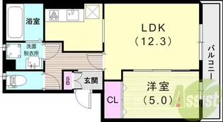 libreⅢ【1階】の間取り