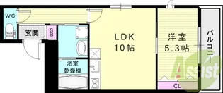 T-TRAD CASA【3階】の間取り