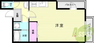 パインズ立花【2階】の間取り