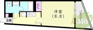トスカーナフォーラム【1階】の間取り