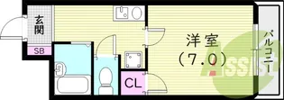 リッチライフX【3階】の間取り
