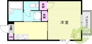プティM.I【1階】の間取り