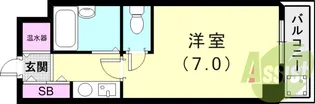 リアライズ逆瀬川【3階】の間取り