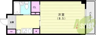猪名寺パークマンションII【6階】の間取り