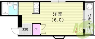 プチグレイス7番館【2階】の間取り