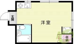 キャスル塚口【2階】の間取り
