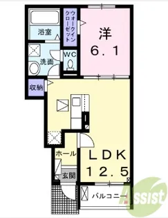 コテポルト【1階】の間取り