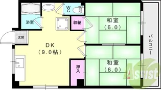 村田マンション【3階】の間取り