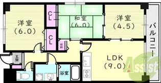 メゾン共栄【3階】の間取り