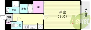 ネオグレース【3階】の間取り