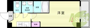 AILE稲野【1階】の間取り