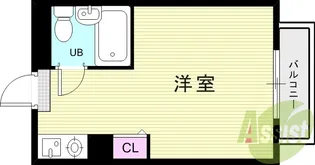 CRASIS苦楽園プラザ【3階】の間取り