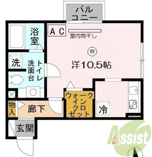 リバブル南町【2階】の間取り