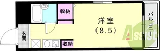 猪名寺パークマンションⅡ【2階】の間取り
