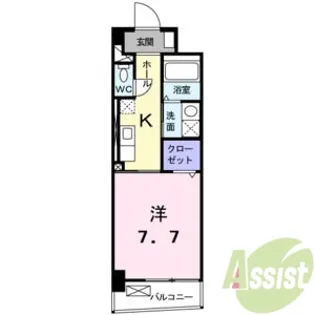 エスペランサ【3階】の間取り
