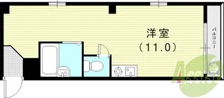 プレセアンス立花【5階】の間取り