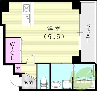 SOL池田【4階】の間取り