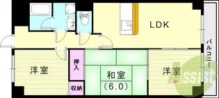 デイグランシエル【5階】の間取り