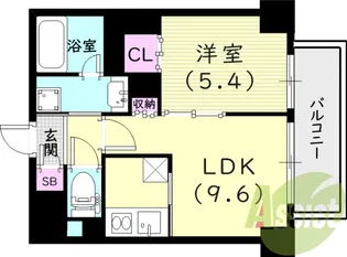 CASA甲子園口I【2階】の間取り