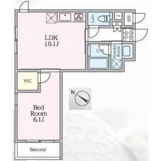 Maison deM HATSUDAI【2階】の間取り