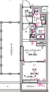 レガリス武蔵小山【2階】の間取り