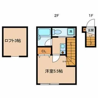 ビッグゼンⅡ【2階】の間取り