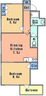 ピロティ五反田【3階】の間取り