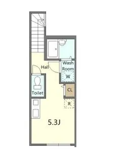 東京都杉並区永福2丁目【アパート】の間取り