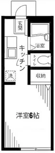 東京都渋谷区本町6丁目【アパート】の間取り