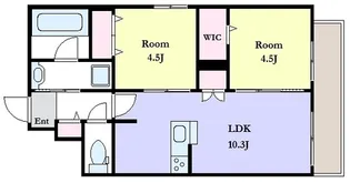 アーク東玉川【3階】の間取り