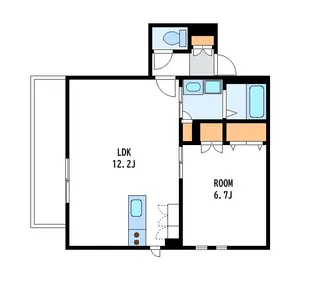 グランヴィラ千歳船橋【1階】の間取り
