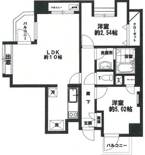 PLUS One【11階】の間取り