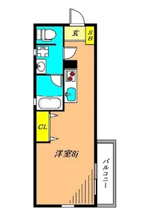 アヴィターレ小山【1階】の間取り