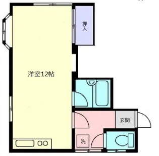 クリスハウス【1階】の間取り