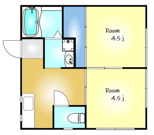 トヨトミハウスⅡ【2階】の間取り