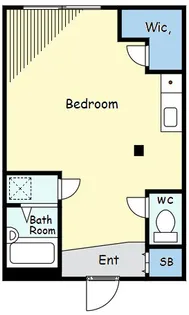 コーポ栄典【1階】の間取り