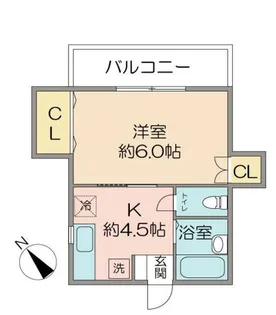 マーヴェス中目黒【2階】の間取り