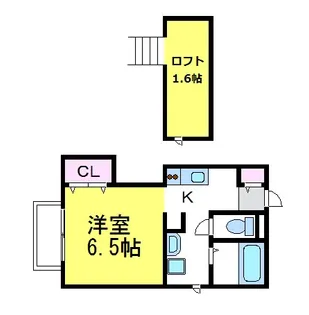 東京都小金井市梶野町3丁目【アパート】の間取り