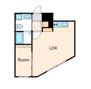 東京都杉並区和田2丁目【マンション】の間取り