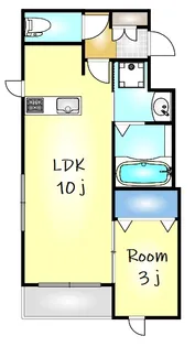 Verde初台(ヴェルデハツダイ)【2階】の間取り