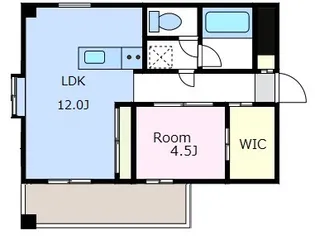 ドミールSASUGA【2階】の間取り